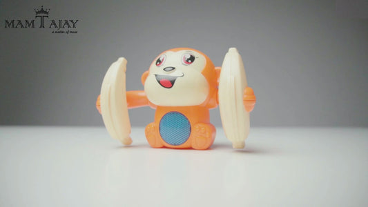 Dancing and Spinning Rolling Doll Tumble Monkey